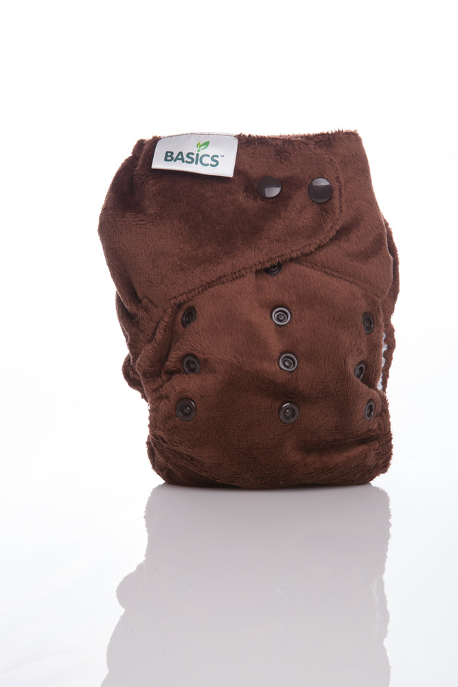 Clearance -  Modern Cloth nappy BASICS (OSFM) - Nappy Shell/cover ONLY! (NO ABSORBENCY)