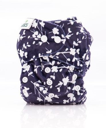 Clearance -  Modern Cloth nappy BASICS (OSFM) - Nappy Shell/cover ONLY! (NO ABSORBENCY)