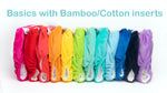 Cloth Nappy Basics with Bamboo/cotton Inserts