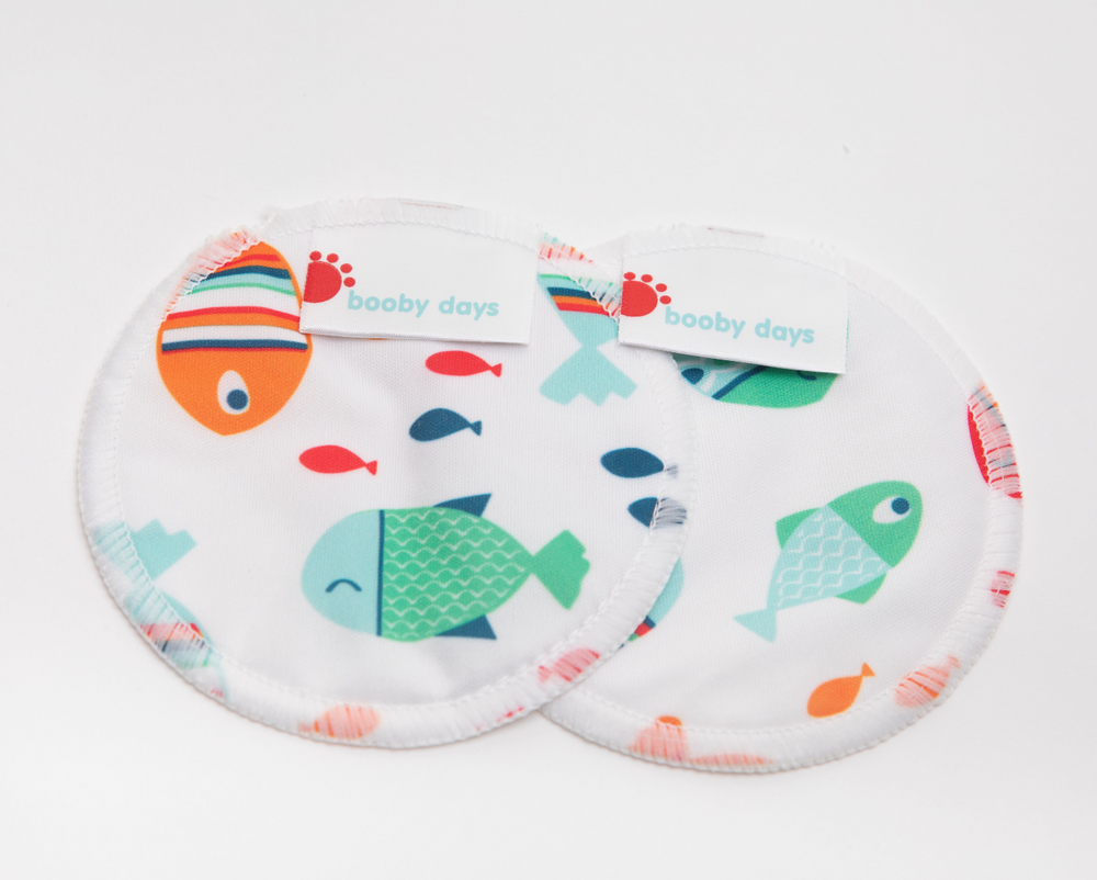 Bamboo Boobies - Nursing Pads - Clearance - Random print selection (6 pairs)