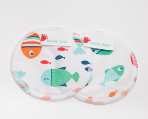 Bamboo Boobies - Nursing Pads - Clearance - Random print selection (6 pairs)